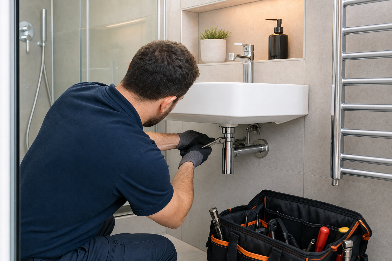 Bathroom Plumbing South Kensington service image