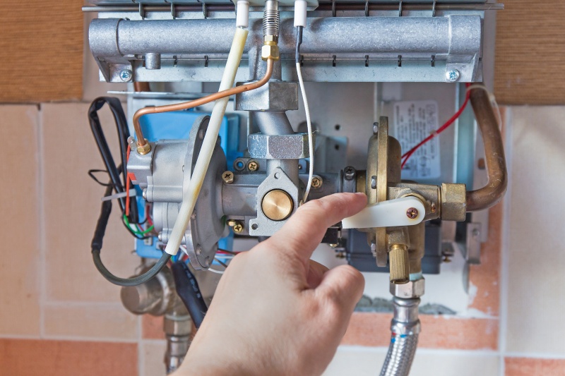 Plumbing and heating work in a South Kensington property