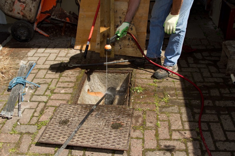 Drain repair work in South Kensington